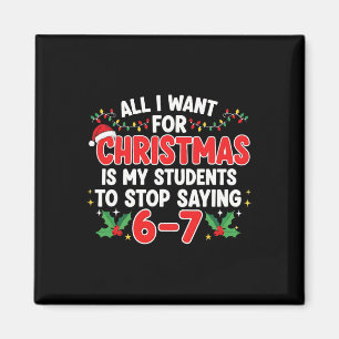 Allt jag vill ha i jul är att mina elever slutar s magnet