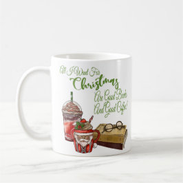 Allt jag vill ha i jul är Bra Bokar Kaffemugg