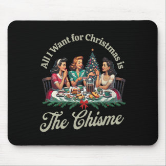 Allt jag vill ha i jul är Chisme Retro Chism Musmatta
