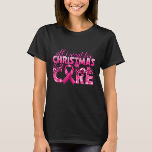 Allt jag vill ha i jul är en ren bröstcancer A T Shirt