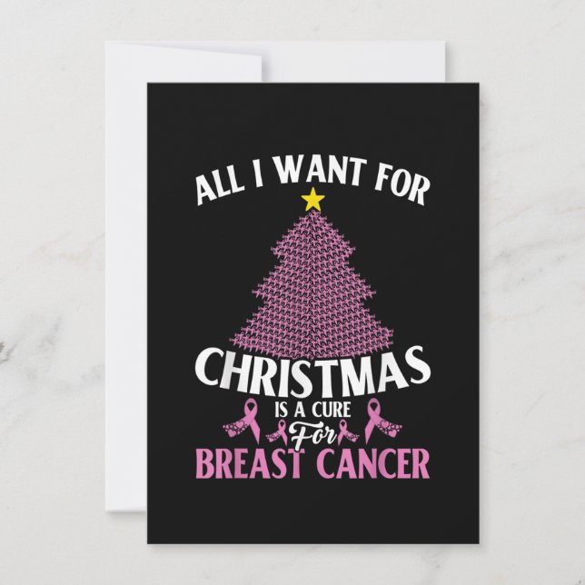 Allt jag vill ha i jul är ett botemedel mot bröstc inbjudningar (Framsida)