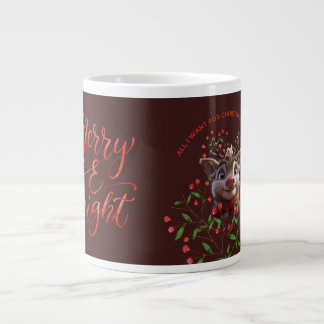 Allt jag vill ha i jul är kaffe jumbo mugg