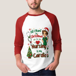 Allt jag vill ha i jul är min kondition t shirt