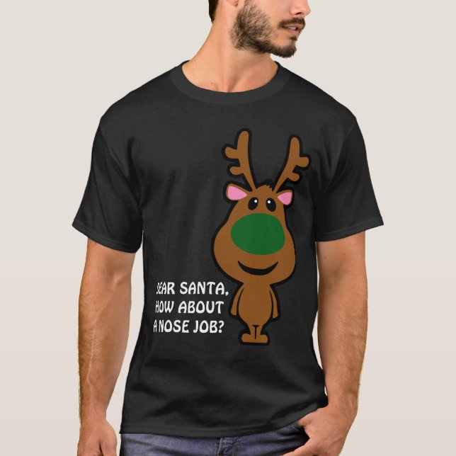 Allt jag vill ha i jul är plastikkirurgi t-shirt (Framsida)