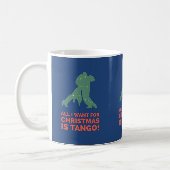 Allt jag vill ha i jul är Tango Kaffemugg (Vänster)