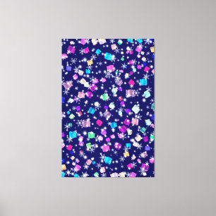 Allt jag vill ha i Julafton är pappert Canvastryck