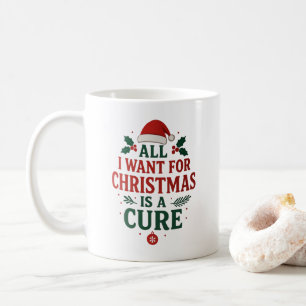 Allt jag vill ha i julklapp är en bock - Mugg