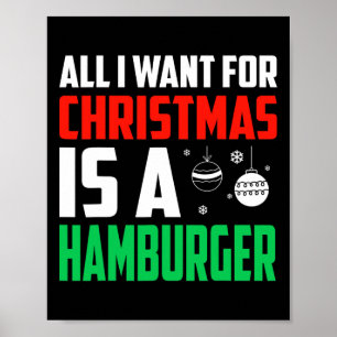 Allt jag vill ha i julklapp är en snabbhet för Jul Poster