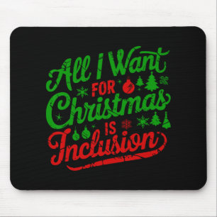 Allt jag vill ha i julklapp är inkludering Lärare  Musmatta