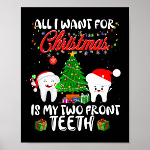 Allt jag vill ha i julklapp är min 2:e Roligt Poster