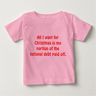 Allt jag vill ha i julklapp t-shirt