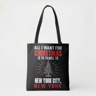 Allt jag vill ha på julresan till New York City N Tygkasse