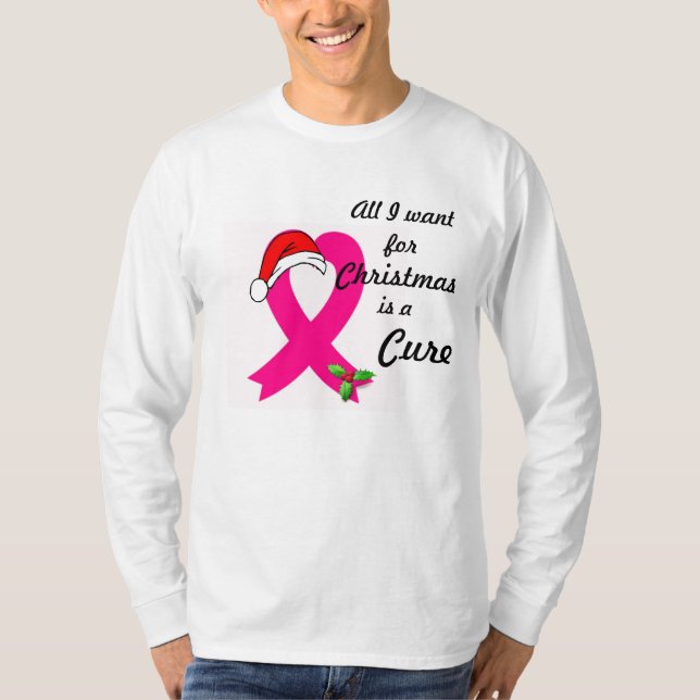 Allt jag vill ha till jul är en Cure (utanför pass Tee Shirt (Framsida)