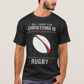 Allt jag vill ha till jul är Rug1 familjegåva T Shirt