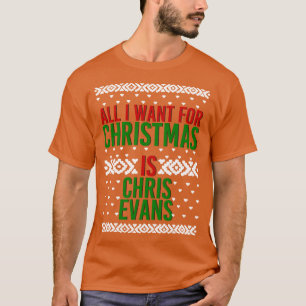 Allt jag vill ha till jul Chris Evans T Shirt