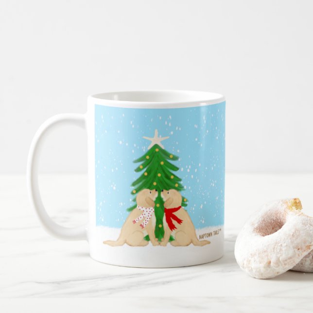 Allt jag vill ha till jul Hundmugg Kaffemugg (Med munk)