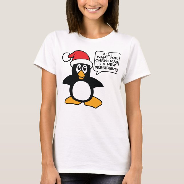 Allt jag vill ha till jul t shirt (Framsida)