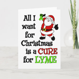 Allt jag vill ha till jul/tomten...Lyme Helgkort