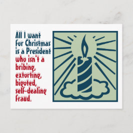 Allt jag vill ha till julklapp vykort