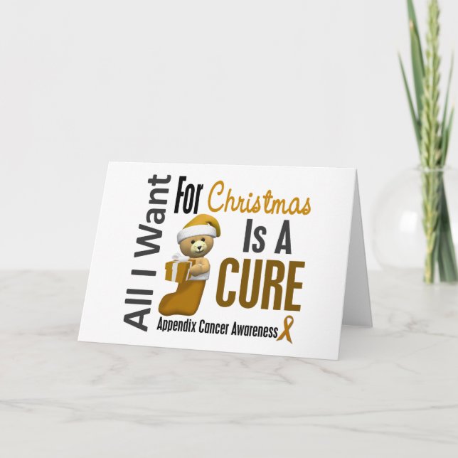 Allt jag vill ha till jultillscancer helgkort (Framsida)