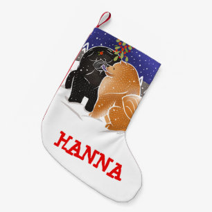 ALLT JAG VILL TILL JUL - Chow anpassad julstrumpa
