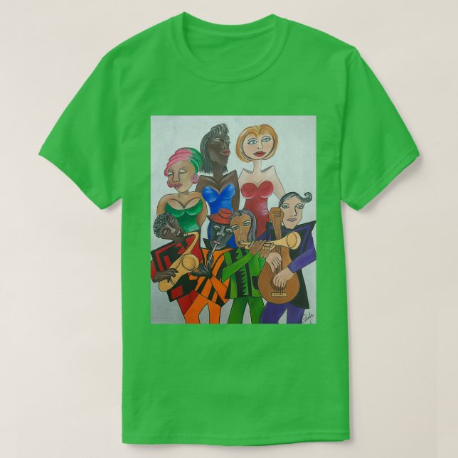 ALLT JAZZ 2 T SHIRT (Design framsida)