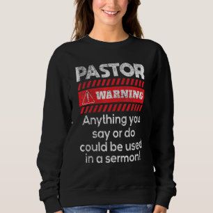 Allt kan användas i en sermonpastor-predikant t shirt