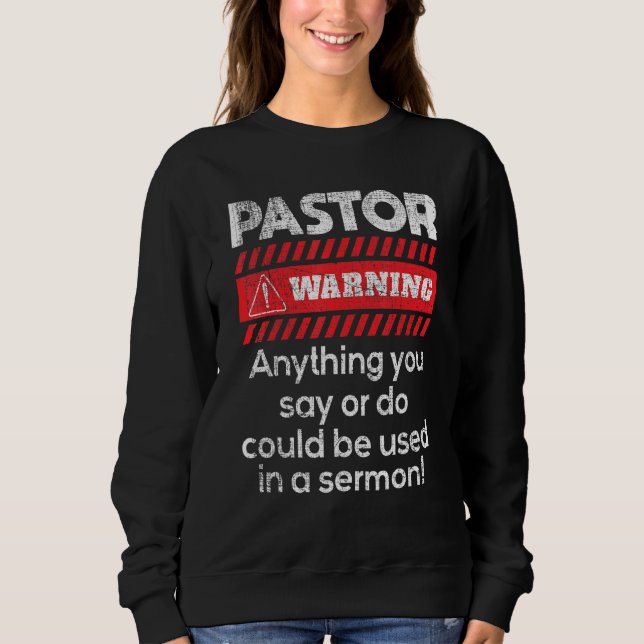 Allt kan användas i en sermonpastor-predikant t shirt (Framsida)