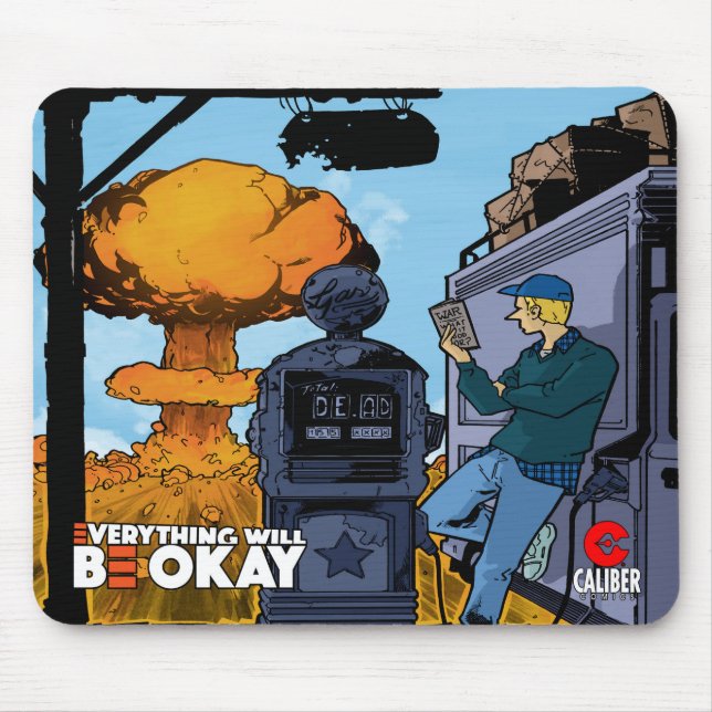 Allt kommer att bli bra med musmatta (Framsidan)