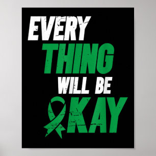 Allt kommer att bli bra _ Psykisk hälsomedvetenhet Poster
