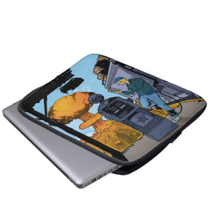 Allt kommer att bli bra, V1-design i laptop sleeve