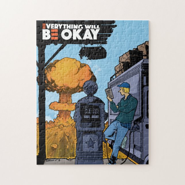 Allt kommer att bli bra V1-pussel Pussel (Vertikal)