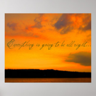 "Allt kommer att bli hela högerna" Poster