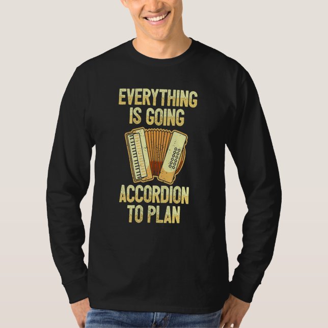 Allt kommer att stämma överens med plan I Pun-avta T Shirt (Framsida)