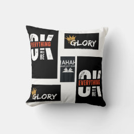 ALLT KOMMER ATT VARA OK I TVÅ HÖRNER-Pillo Kudde