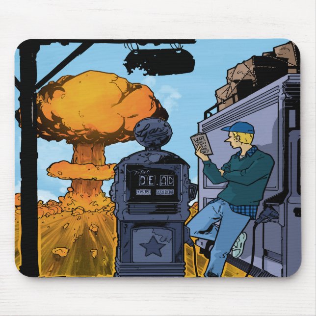 Allt kommer att vara okej musmatta (Framsidan)