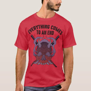 Allt kommer till ett slut Anime Ninjas Samurais T Shirt