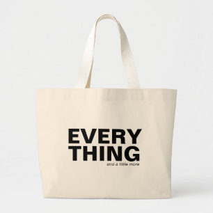 ALLT + lite mer Modern minimalistisk Lar Jumbo Tygkasse