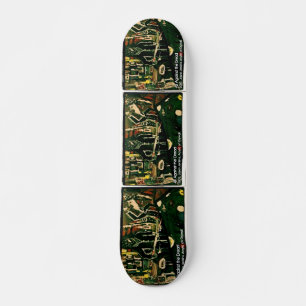 ALLT MOT SKRÄCKEN OLD SCHOOL SKATEBOARD BRÄDA 21,6 CM