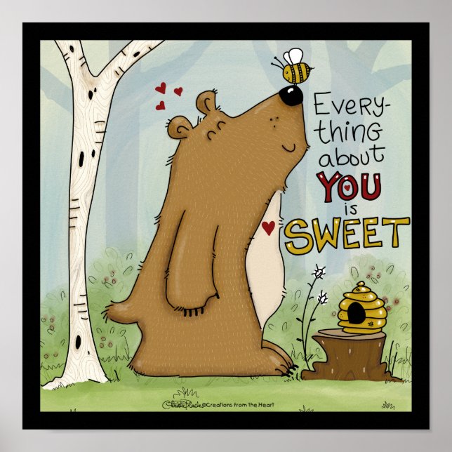 Allt om att du är söt poster (Framsidan)