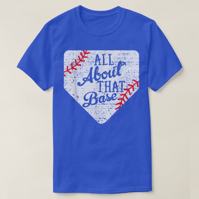 Allt om basket Cute Mamma Baseball Team T Shirt (Design framsida)