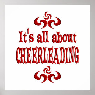 ALLT OM CHEERLEADING POSTER