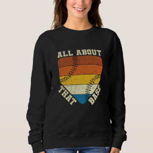 Allt om den basen Vacker basebolldesign T Shirt