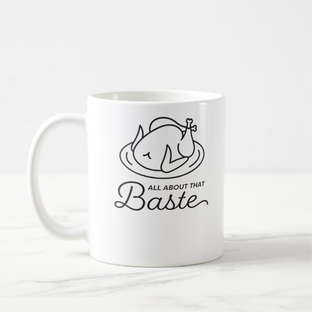 Allt om den där klistringen för Thanksgiving Kaffemugg (Vänster)