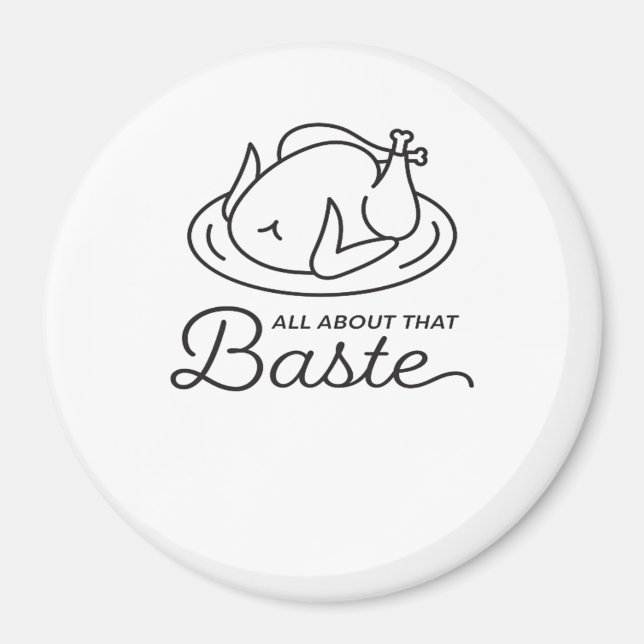Allt om den där klistringen för Thanksgiving Magnet (Framsidan)