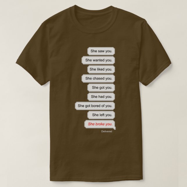 ALLT OM DIG T SHIRT (Design framsida)