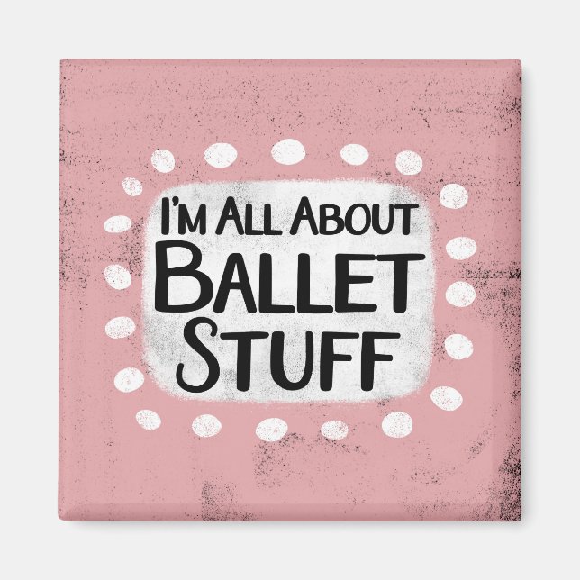 Allt om kylmagnet Ballet Saker Magnet (Framsidan)