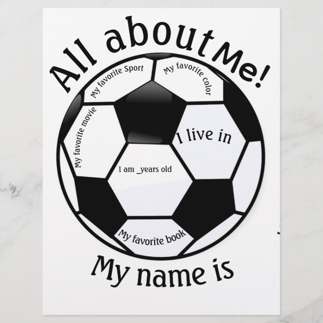 Allt om ME! Fotboll  Brevhuvud (Framsida)