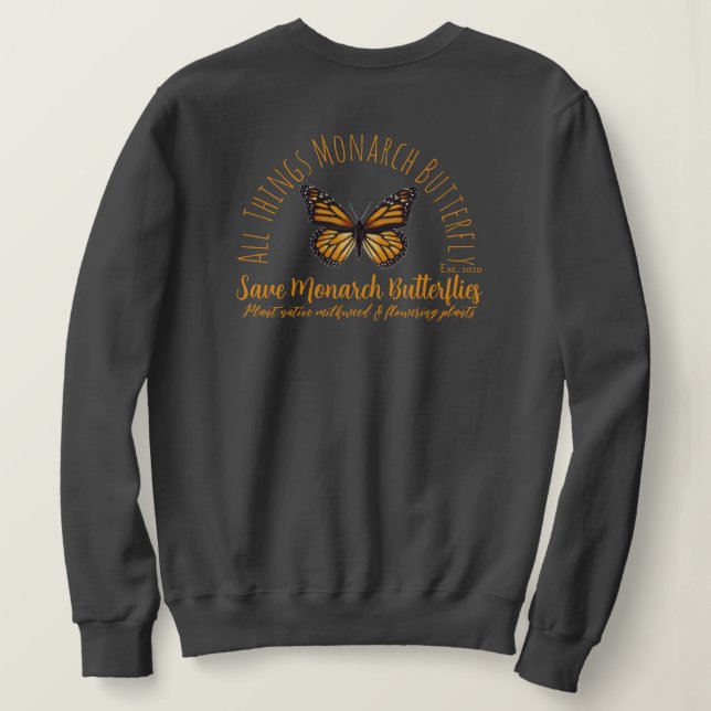 Allt om Monarkfjärilen T Shirt (Design baksida)