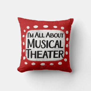 Allt om musikteater Dekorativ kudde